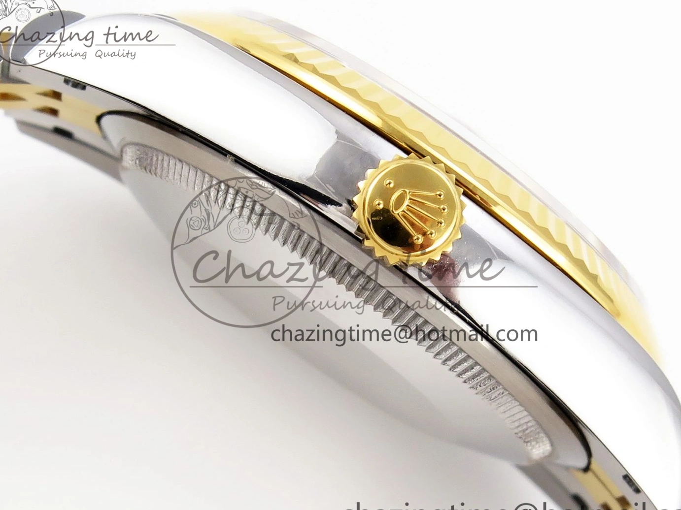 Bracelet Marker SS DateJust VSF VS3235 36 YG Roman 904L 126233 Edition 1:1 Steel Best Green Jubilee Gray on Dial 0211